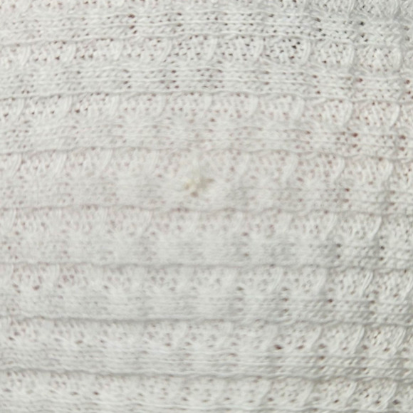 EUC Free People Oversized Microphone Drop Thermal XS 0-2 Ivory Slouchy Lagenlook - Picture 10 of 13